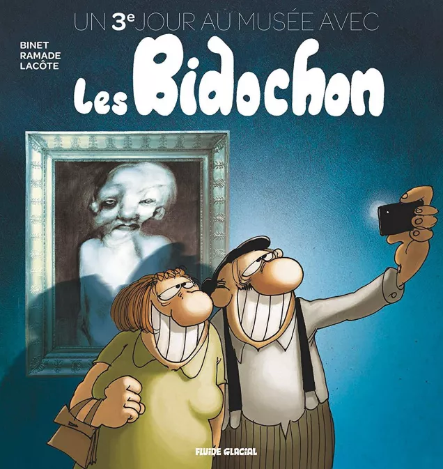 Collection BINET, série Les Bidochon, BD Un 3e jour au musée avec les Bidochon - tome 03
