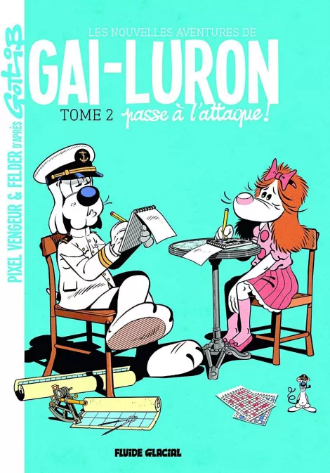 Collection GOTLIB, série Les Nouvelles aventures de Gai-Luron, BD Les Nouvelles aventures de Gai-Luron
