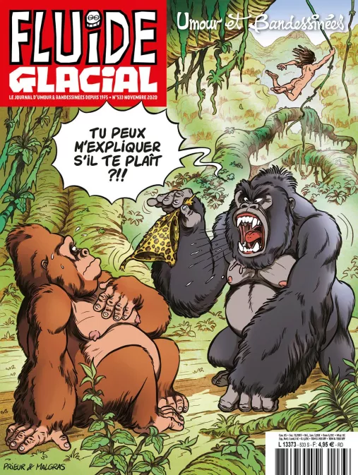 Collection MAGAZINE FLUIDE GLACIAL, série Fluide Glacial - le magazine, BD Fluide Glacial - le magazine - numéro 533