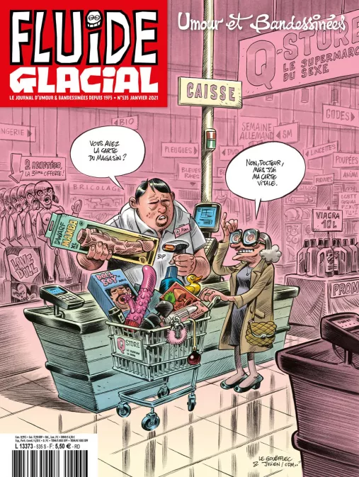 Collection MAGAZINE FLUIDE GLACIAL, série Fluide Glacial - le magazine, BD Fluide Glacial - le magazine - numéro 535