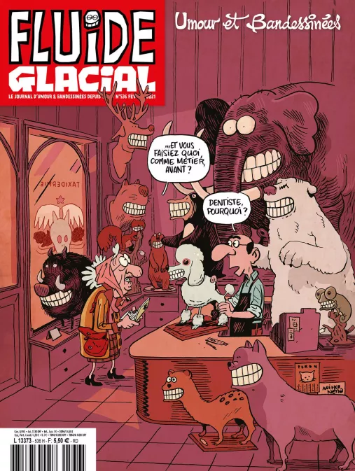 Collection MAGAZINE FLUIDE GLACIAL, série Fluide Glacial - le magazine, BD Fluide Glacial - le magazine - numéro 536