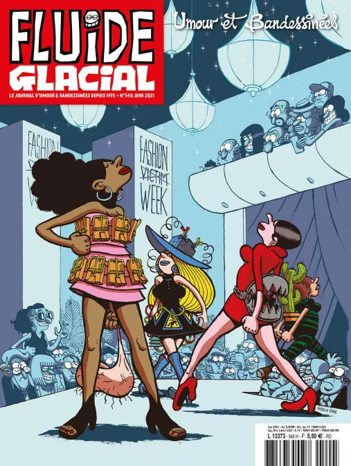 Collection MAGAZINE FLUIDE GLACIAL, série Fluide Glacial - le magazine, BD Fluide Glacial - le magazine - numéro 540