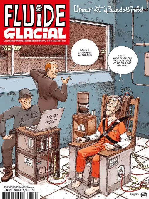 Collection MAGAZINE FLUIDE GLACIAL, série Fluide Glacial - le magazine, BD Fluide Glacial - le magazine - numéro 546