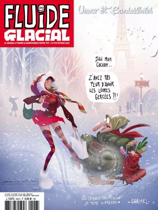 Collection MAGAZINE FLUIDE GLACIAL, série Fluide Glacial - le magazine, BD Fluide Glacial - le magazine - numéro 548