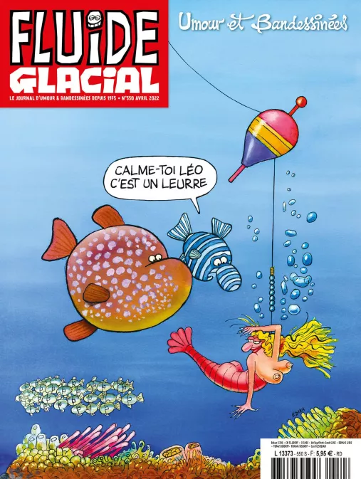 Collection MAGAZINE FLUIDE GLACIAL, série Fluide Glacial - le magazine, BD Fluide Glacial - le magazine - numéro 550